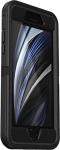 OtterBox Defender Series Case for iPhone SE 3rd Gen (2022), iPhone SE 2nd (2020), iPhone 8, iPhone 7 (Not Plus) - Case Only - Non-Retail Packaging - Black