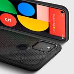 Spigen Liquid Air Designed for Pixel 5 Case (2020) - Matte Black