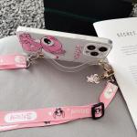 For Google Pixel 9 8 7 4 5 6 7 Pro A XL 4G 5G Couple Stitch Case Wrist Strap Ornament