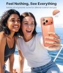 TORRAS Crystal Clear for iPhone 17 Pro Max Case, [Anti-Yellowing][Military-Grade Protection], Slim Transparent Anti-Scratch Back, Soft Bumper, Non-Slip Protective Phone Cover, Clear 6.9"