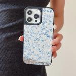 Korean Museum Flower Mirror Phone Case Cover for IPhone 11 12 13 14 15 16 Pro Max Case for IPhone 16 Pro Max