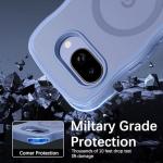 BENTOBEN for Google Pixel 9a Case [Compatible with MagSafe] Cute Curly Wavy Anti-Slip Bumper Magnetic Matte Slim Thin Soft Women Girls Boys Protective Phone Cover for Google Pixel 9a 6.3", Blue