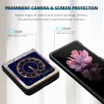 RAUEDWDJS Case for Motorola Razr 2025/2024,Slim Hard PC Flip Cover Full-Body Rugged Shockproof Cover for Moto Razr 60/Razr 50,Pink Glitter Psalm 46:5