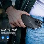 seacosmo Designed for Motorola Moto G 5G 2024 Case, with Built-in Screen Protector, Full Body Shockproof Protection Phone Cover, Black