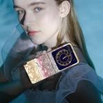 RAUEDWDJS Case for Motorola Razr 2025/2024,Slim Hard PC Flip Cover Full-Body Rugged Shockproof Cover for Moto Razr 60/Razr 50,Pink Glitter Psalm 46:5