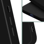 For iPhone 14 15 Pro Max Case Black Matte Silicone Cover for iPhone 14 13 12 11 Pro Max 14 Plus Case Soft Funda For iPhone 13 12