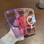 Transparent Acrylic Glitter Magsafe Case for Google Pixel 9 Pro XL 8 10 Pro Magnetic Wireless Charge PC Cover for Pixel 8A 9A