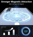 Strong Magnetic Magsafe Case For Samsung Galaxy S25 Ultra S24 S23 S22 S21 FE Plus Hybrid Wireless Charging Hard Cover Clear Soft