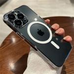 Ultra-Thin HD Clear for Magsafe Wireless Charge Case For iPhone 17 Air 16 15 14 13 12 11 Pro Max Plus Magnetic Hard Slim Cover