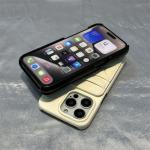 Luxury Card Pocket Wallet Leather Phone Case for iPhone 16 17pro max 15 17 14 Pro 13 12 Trendy Lattice Card Slot Matte Cover