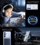Strong Magnetic Magsafe Case For Samsung Galaxy S25 Ultra S24 S23 S22 S21 FE Plus Hybrid Wireless Charging Hard Cover Clear Soft