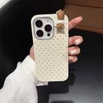 Simple Dots Cat 3D DIY Doll Soft Case For Samsung A04s A05 A12 A03s A24 A50 A25 A51 A33 A06 A14 A35 A16 A05s A13 A23 A55 A22 A15