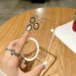 Ultra-Thin HD Clear for Magsafe Wireless Charge Case For iPhone 17 Air 16 15 14 13 12 11 Pro Max Plus Magnetic Hard Slim Cover