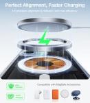 TORRAS Magnetic Shockproof for iPhone 17 case with Camera Control, [12FT Military Grade Drop Protection][Fit for MagSafe], Transparent Anti-Fingerprint & Soft Touch Case for iPhone 17, Crystal Clear