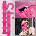 BENTOBEN Magnetic for Google Pixel 10 Pro Case Cute, Curly Wavy Pixel 10Pro Case [Compatible with MagSafe] Anti-Slip Bumper Matte Slim Women Girls Boys Phone Cover for Google 10Pro 6.3", Hot Pink