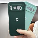 For Google Pixel 10 9 9a 8 8Pro 8a 7 7Pro 7a Case Liquid Silicone Cover for Pixel 9ProXL 6 6Pro 6a 5 5a Shockproof Plain Cover