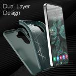 Crave Dual Guard Compatible with Samsung Galaxy S25 Case, Shockproof Protection Dual Layer Case for Samsung Galaxy S25 - Forest Green