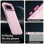 Luxury Candy Color Matte Translucent Phone Case For Google Pixel 8 9 Pro XL 9A 8A Silicone Bumper Shockproof Armor Frosted Cover
