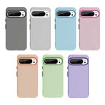 Luxury Candy Color Matte Translucent Phone Case For Google Pixel 8 9 Pro XL 9A 8A Silicone Bumper Shockproof Armor Frosted Cover