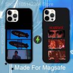 Tony M-Montana of S-Scarface For  Magnetic Wireless Charging Case For iPhone 11,12,13,14,15,16,17,Pro,Max,Plus Shockproof Cover