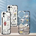 Cute Snoopy Phone Case for Iphone 17 16 15 Pro Max 11 12 13 14 Pro Max 16 14 Plus 12 13 Mini 17 Pro Clear Transparent Soft Cover