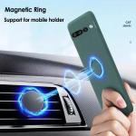 Magnetic Ring Holder Stand Liquid Silicone Phone Case for Google Pixel 10 9 Pro XL 9 8 7 6 A Candy Colour Shockproof Soft Cover