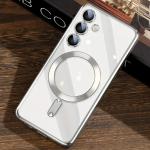 Luxury Plating Glitter Silicone Case For Samsung Galaxy S25 Edge S24 S23 S21 Fe S22 Ultra Plus Magnetic Magsafe Clear Soft Cover