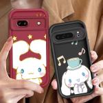 Sanrio Cute star Cinnamoroll Phone Case For Google Pixel 9 8A 8 7 7A Pro XL 5G Eye Ladder Soft TPU Shockproof Cover
