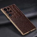 Genuine Leather Phone Case for Samsung Galaxy S 25 24 S24 S25 Ultra S25ULtra S24ULtra S25 Plus Luxury Full Protection Back Cover