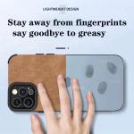 Advanced Business Suede Anti-slip Case For iPhone 17 Air 16 15 14 13 12 11 17 Pro Max Plus Lens Full Protection Shockproof Cover