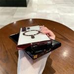 Plating Magnetic for Magsafe Clear Phone Case For Samsung S25 S24 Ultra S23 FE S21 S22 Plus Bumper Lens Film Protection Cover