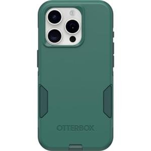 OtterBox iPhone 15 Pro (Only) Commuter Series Case - GET Your Greens, Slim & Tough, Pocket-Friendly, with Port Protection