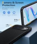 FNTCASE for Google Pixel 10 Case: for Pixel 10/10 Pro Phone Case with Screen Protector, Soft TPU Google 9/9 Pro Military Grade Drop Protection Shockproof Protective Cover, Black