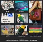 Industrial Desktop 3D Embossing iphone case A2 Uv Direct Printer Witb Rotary