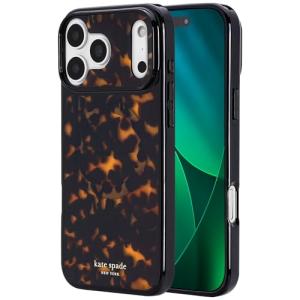 Kate Spade New York iPhone 17 Pro Max Case - Compatible with MagSafe - Designer Phone Case - Tortoise