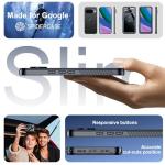 SPIDERCASE for Google Pixel 10 Case Waterproof, [12FT Military-Grade Drop Protection] [IP68 Water Resistance] [Privacy Screen Protector] Full Body Protection Phone Case-Black