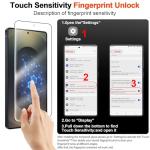 MOZOTER for Samsung Galaxy S25 Ultra Case with Magnetic,[Compatible with MagSafe][12Ft Military Dropproof][2*Screen Protector] Translucent Anti-Slip Back Slim Shockproof Case for S25 Ultra-Black