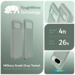 TUDIA MergeGrip [Military Grade] Google Pixel 8 Case (2023) - [Drop Tested] Dual Layer Shockproof Slim Rugged Tough Heavy Duty Protective Phone Cases Cover - Green Lily