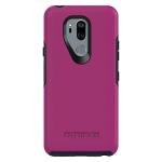 OTTERBOX Symmetry Series Case for LG G7 ThinQ - Retail Packaging - Mix Berry JAM (Baton Rouge/Maritime Blue)