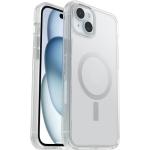 OtterBox iPhone 15 Plus and iPhone 14 Plus Symmetry Series Clear Case - (Clear), Snaps to MagSafe, Ultra-Sleek, Raised Edges Protect Camera & Screen