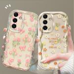 Cartoon Colorful Flowers Case for Samsung Galaxy A06 A55 A35 A25 A15 A05 A05S A54 A34 A24 A14 A73 A53 A33 A23 A13 A52 A32 A22