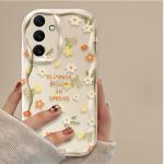 Cartoon Colorful Flowers Case for Samsung Galaxy A06 A55 A35 A25 A15 A05 A05S A54 A34 A24 A14 A73 A53 A33 A23 A13 A52 A32 A22