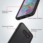 CBUS Heavy-Duty Phone Case with Built-in Screen Protector Cover for LG G8X ThinQ –– Full Body (Black)