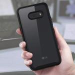 CBUS Heavy-Duty Phone Case with Built-in Screen Protector Cover for LG G8X ThinQ –– Full Body (Black)