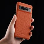 Melkco Real Leather Case For Google Pixel 9 8 7 Pro XL Premium Cowhide Handmade Leather Half-wrapped Phone Cover for 7pro 8pro