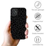 RUMDEY 2 Pack Cute Cheetah Print for Motorola Moto G Power 5G 2023 Phone Case 6.5", Luxury Leopard Pattern Design Cases Soft Silicone TPU Shockproof Protective Cover for Women Girls - Black & White
