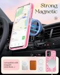 Lotadilo Cute Case for Moto G 5G 2024 for Women Girls - Funny Face Design Compatible with Magsafe Ring Holder Magnetic Stand Kickstand Fashion TPU Phone Covers Kawaii