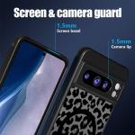 Leopard Print Case For Google Pixel 9 Pro Hybrid TPU+PC Shockproof Rugged Cover Funda For Pixel 9A 8A 7A Pixel 7 8 9 Pro XL Case