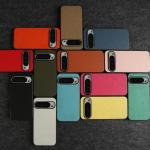 Luxury Pixel 10 Pro Case Business Cowhide Leather Phone Cases For Google pixel9pro 7A 8pro Full Protection Shockproof Back Cover