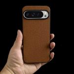 Luxury Pixel 10 Pro Case Business Cowhide Leather Phone Cases For Google pixel9pro 7A 8pro Full Protection Shockproof Back Cover